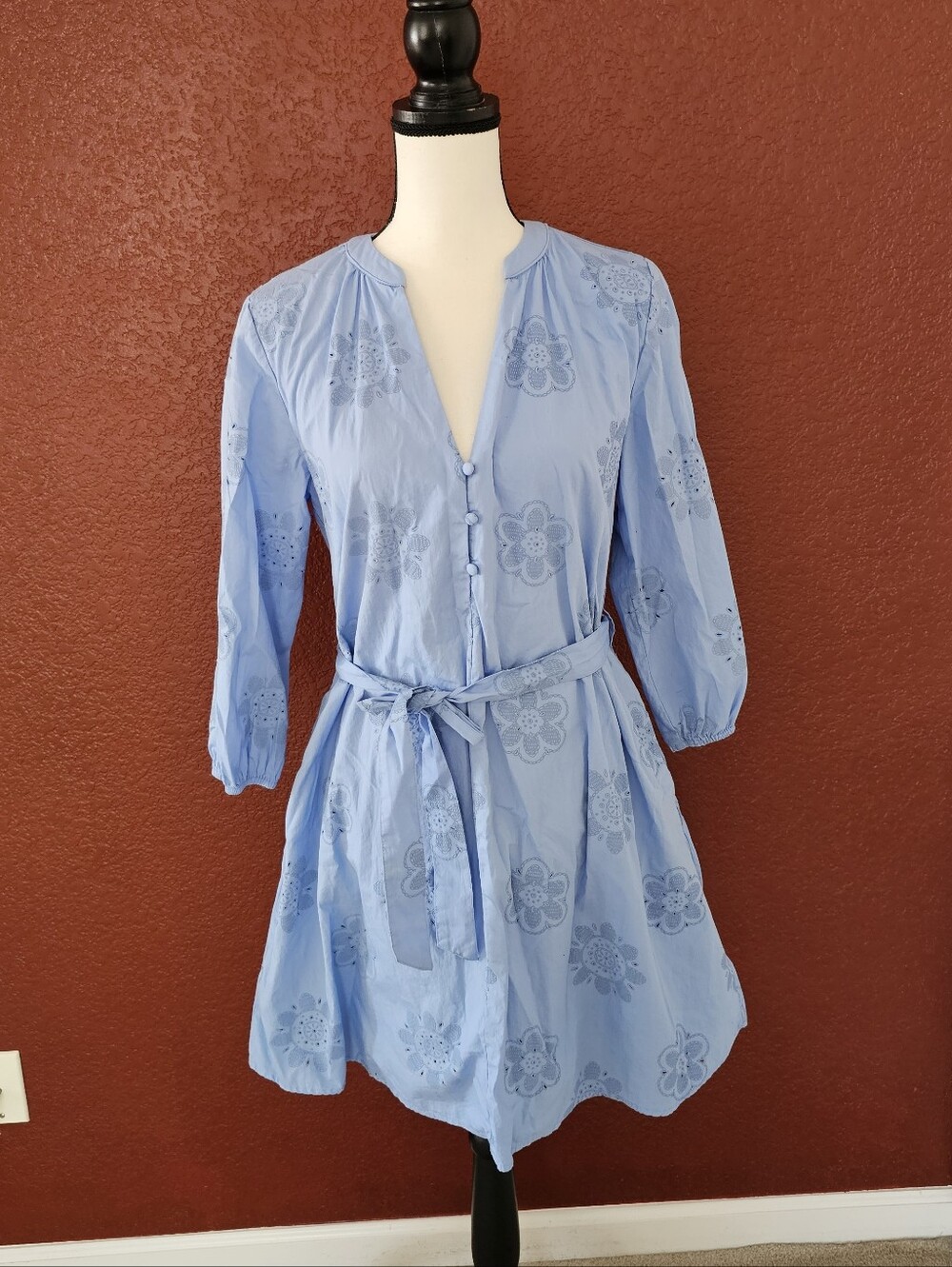 Cynthia Rowley Light Blue Dress - Picture 2 of 10